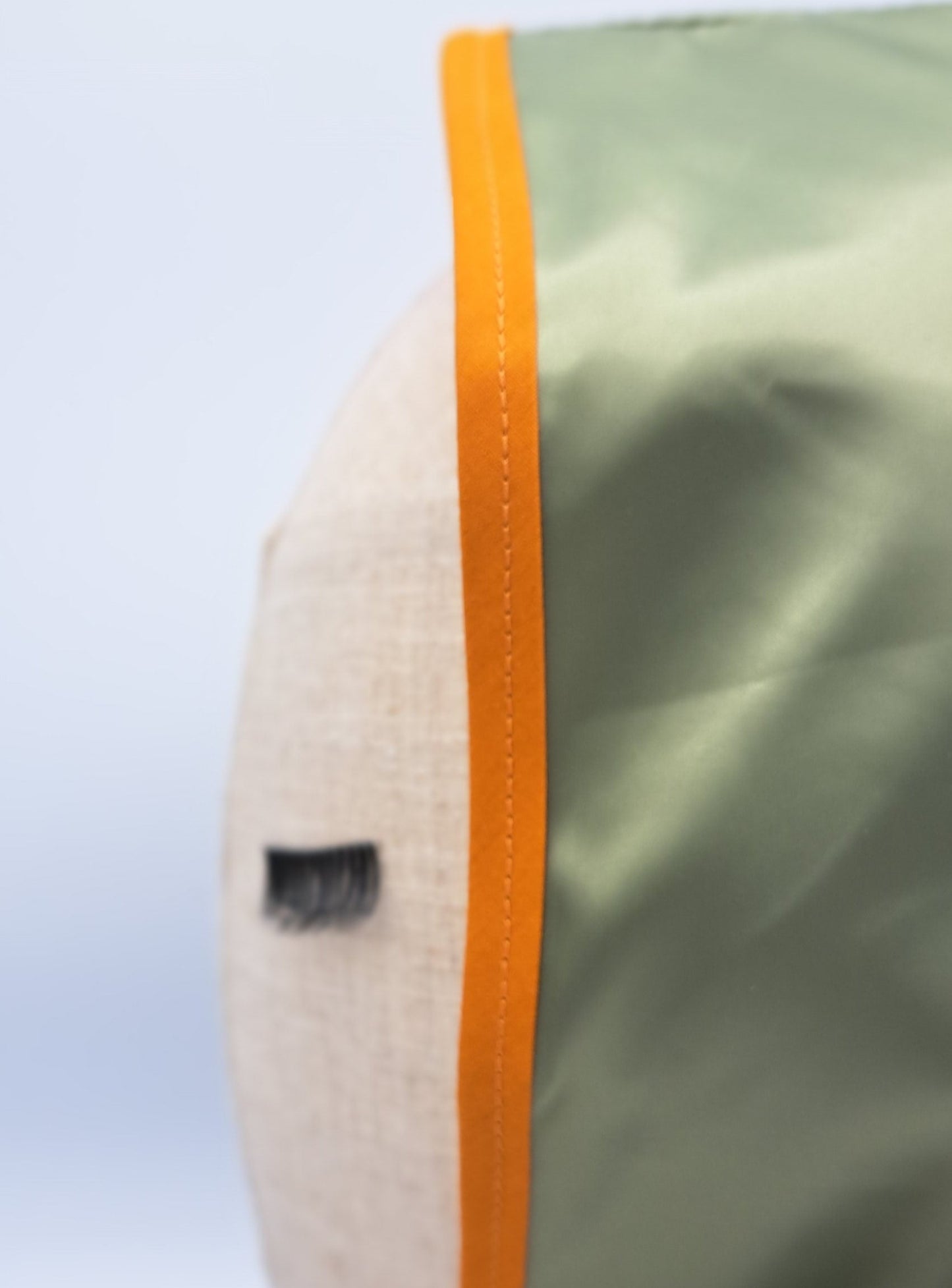 Luxury shiny green ocher touch
