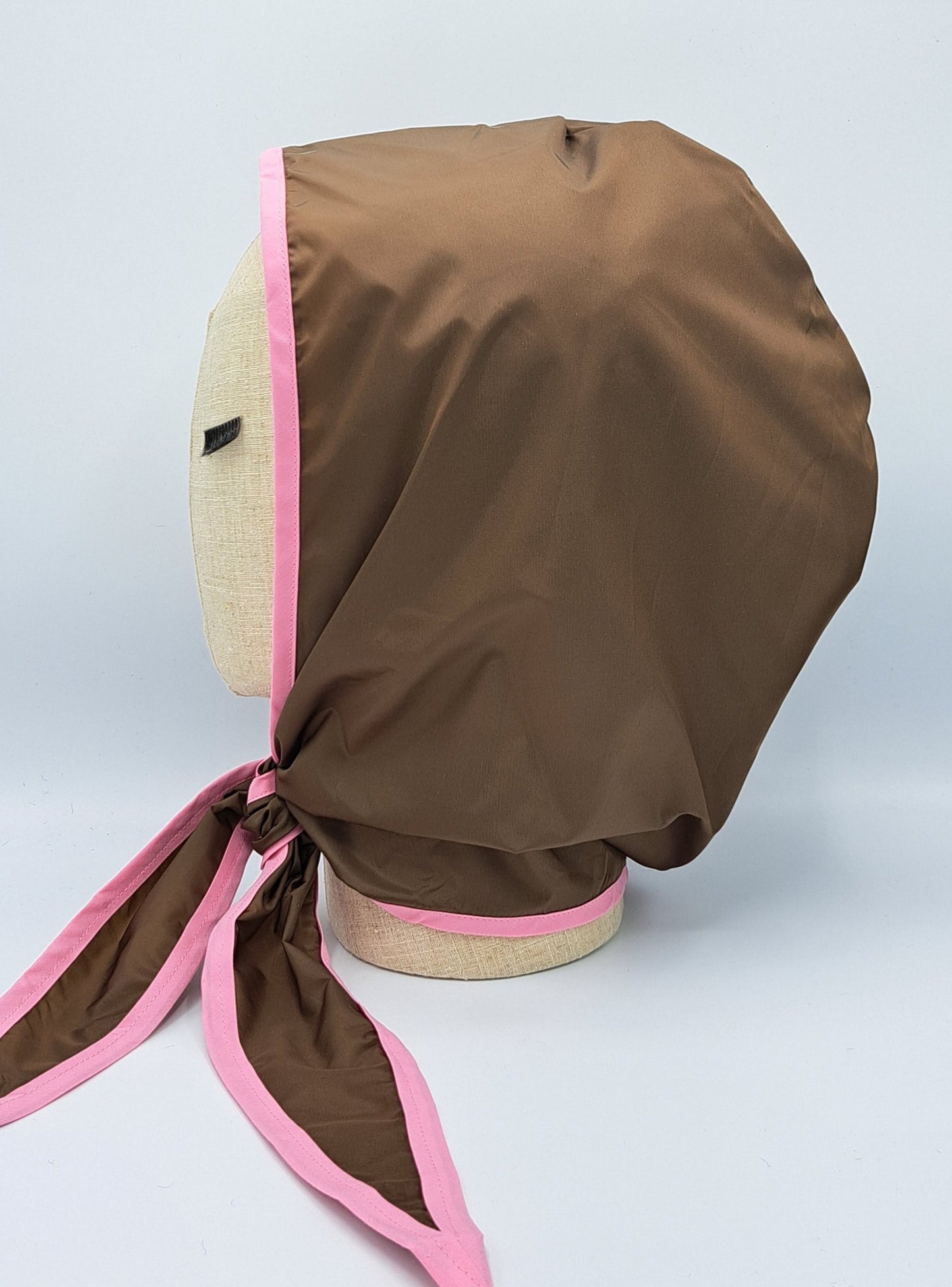 Luxury brown pink touch