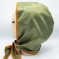 Luxury shiny green ocher touch