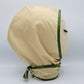 Classic beige green touch