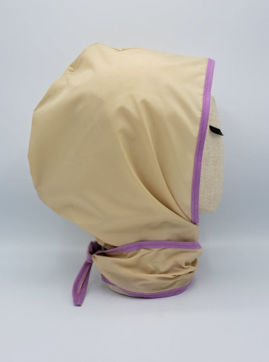 Classic Beige lilac touch